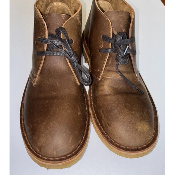 NWOT Rhodes Mason Chukka Boot, Leather Comfort, Size 11, Sand and Gum Brown - Picture 7 of 16